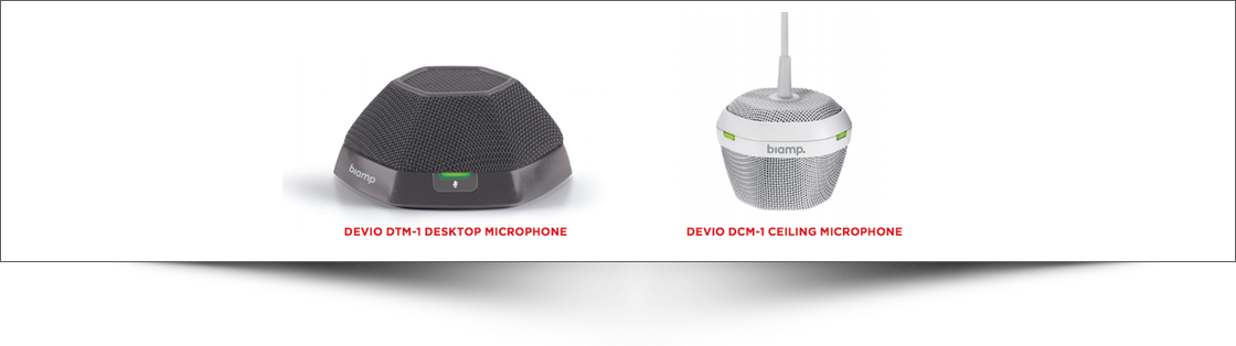 Devio Biamp Beamtracking Microphones South Africa