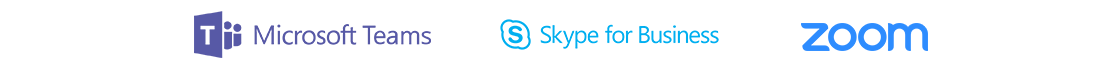 zoom skype microsoft